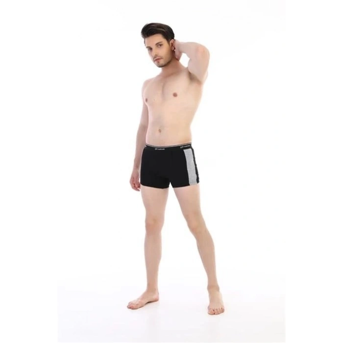 Hubrendy Beru Çift Kaplan 850 Biyeli Likralı Erkek  Boxer