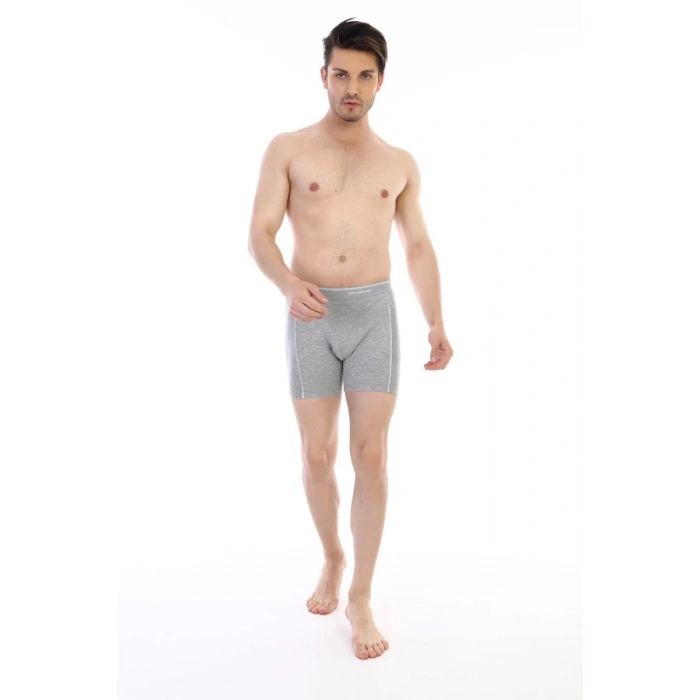 Hubrendy Beru Çift Kaplan 855 Uzun Erkek  Boxer