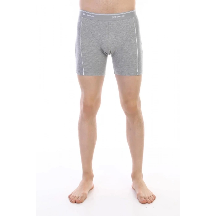 Hubrendy Beru Çift Kaplan 855 Uzun Erkek  Boxer