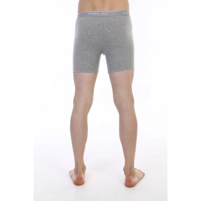 Hubrendy Beru Çift Kaplan 855 Uzun Erkek  Boxer