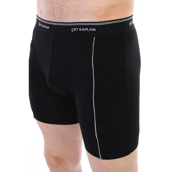 Hubrendy Beru Çift Kaplan 880 Elastanlı Erkek  Boxer
