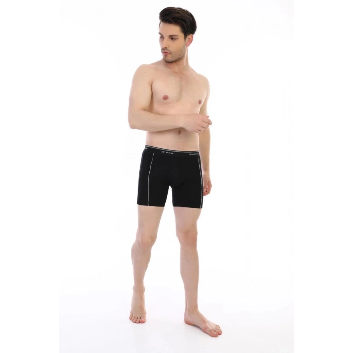 Hubrendy Beru Çift Kaplan 880 Elastanlı Erkek  Boxer