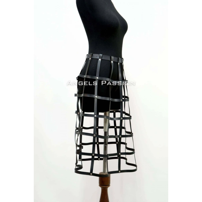 Hubrendy Beru Deri Etek, Cosplay Etek - Brf1396