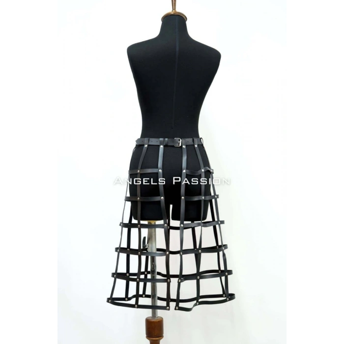 Hubrendy Beru Deri Etek, Cosplay Etek - Brf1396