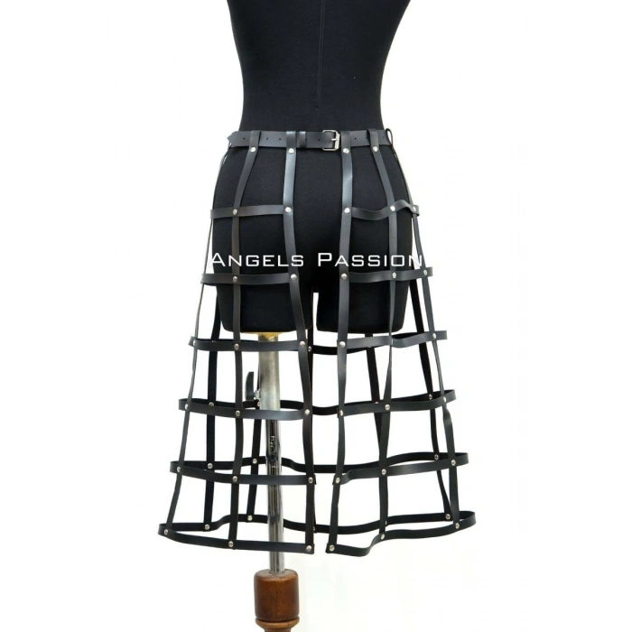 Hubrendy Beru Deri Etek, Cosplay Etek - Brf1396