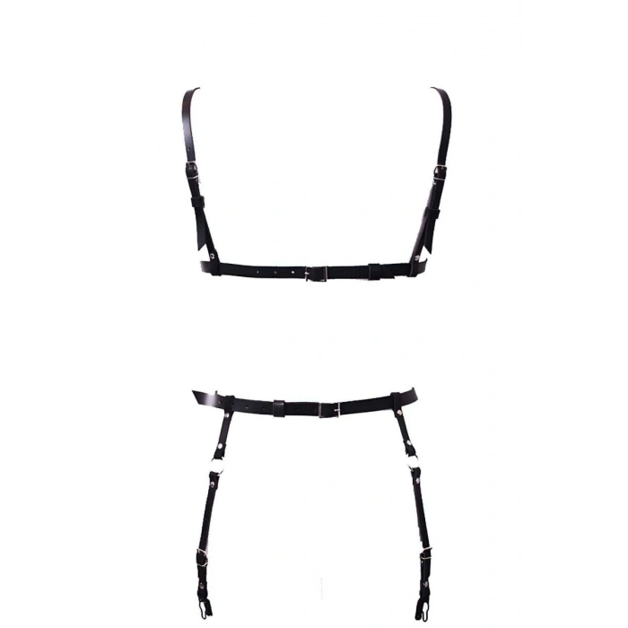 Hubrendy Beru Deri Jartiyer Takım Harness - Brf228