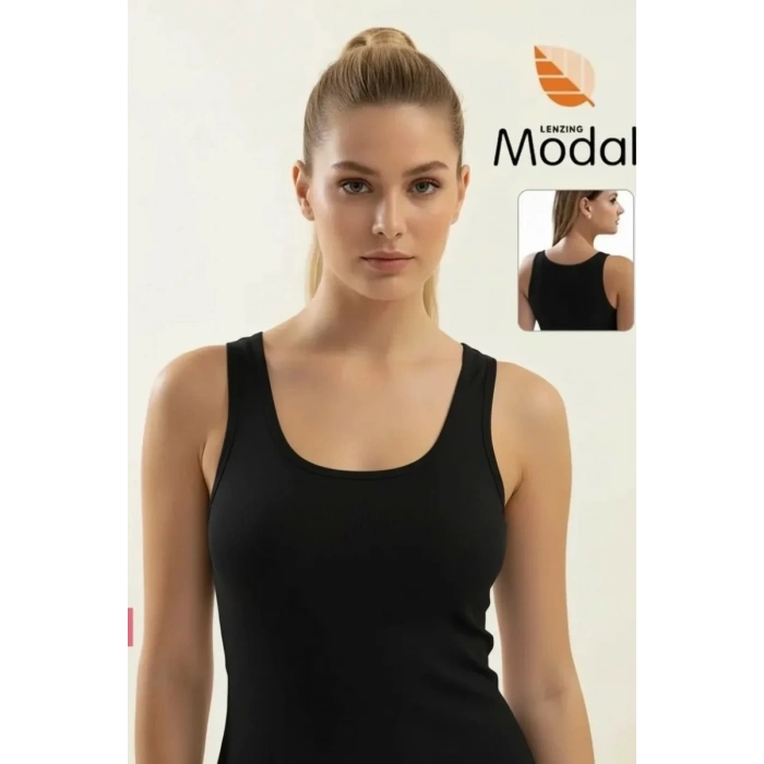 Hubrendy Beru Dorya Modal Kalın Askı Atlet 1071