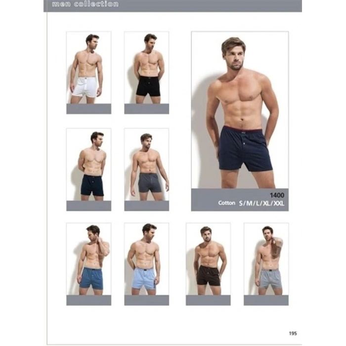 Hubrendy Beru Erdem Erkek  Penye Boxer 1400