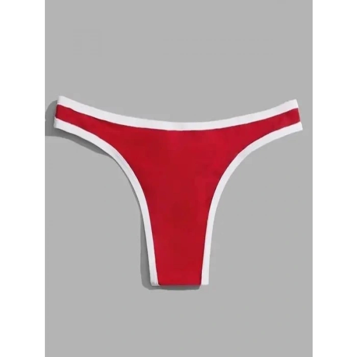 Hubrendy Beru Erkek  Biyeli Kırmızı Brazillian Slip