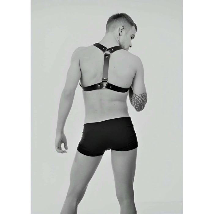 Hubrendy Beru Erkek  Deri Omuz Harness - Brfm33