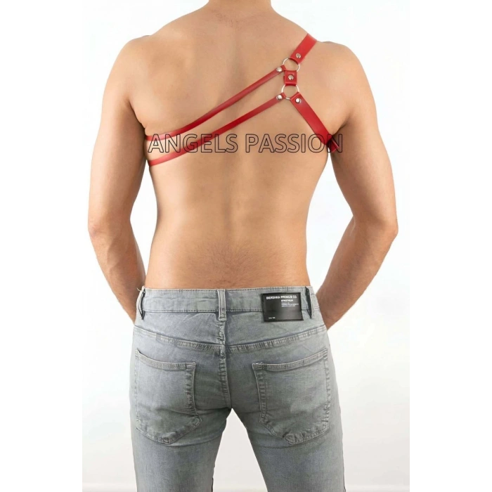 Hubrendy Beru Erkek  Deri Omuz Harness, Tek Omuz Harness - Brfm14
