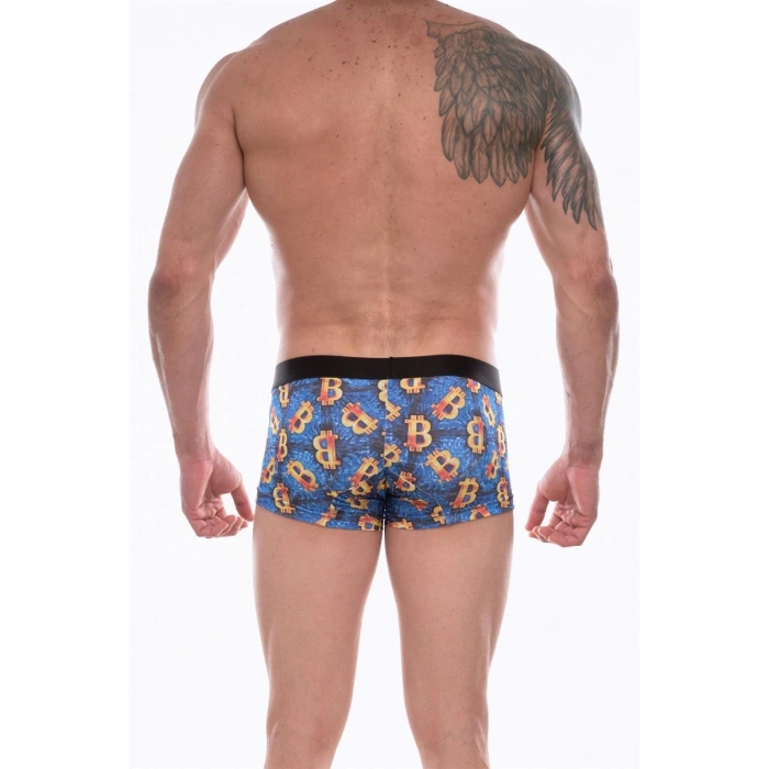 Hubrendy Beru  Erkek  Desenli Boxer