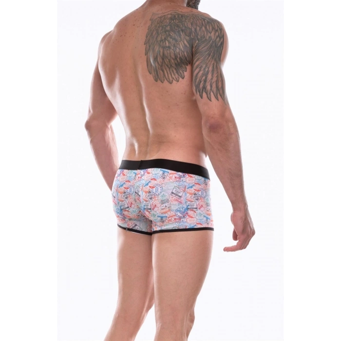 Hubrendy Beru  Erkek  Desenli Boxer