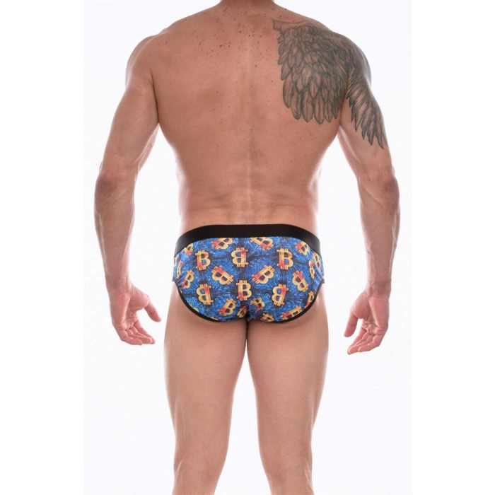 Hubrendy Beru  Erkek  Desenli Slip