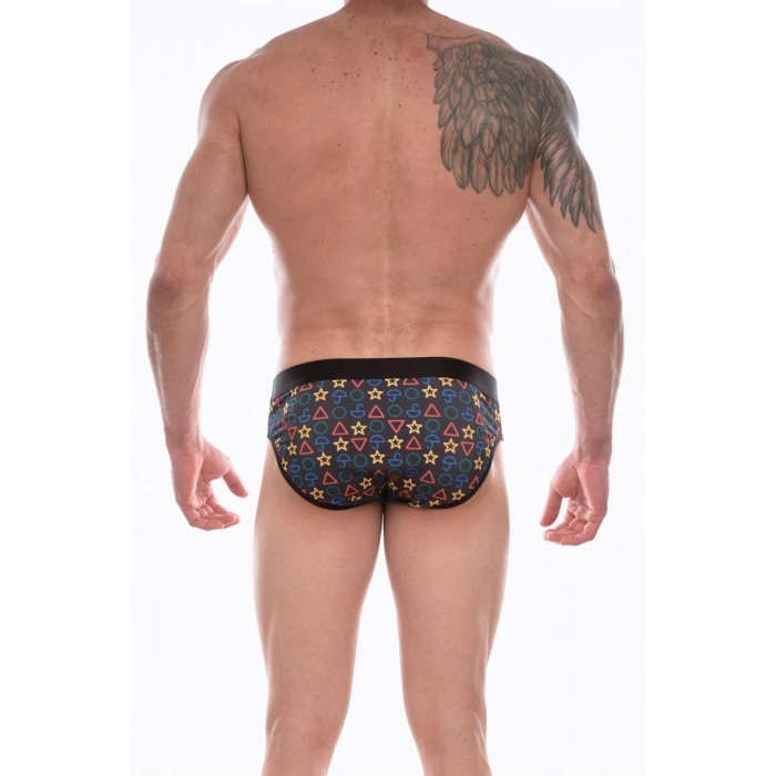 Hubrendy Beru  Erkek  Desenli Slip