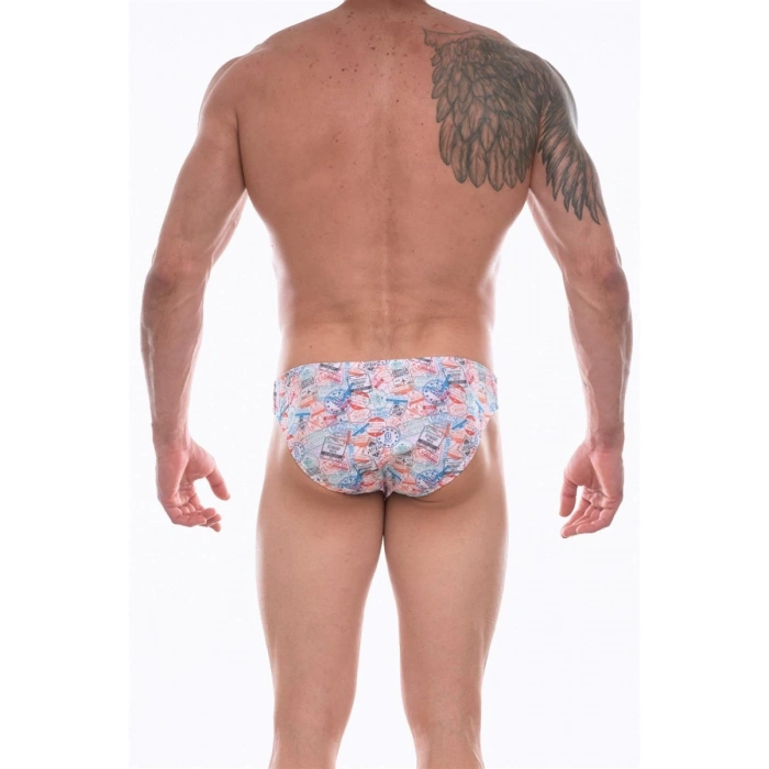 Hubrendy Beru  Erkek  Desenli Slip
