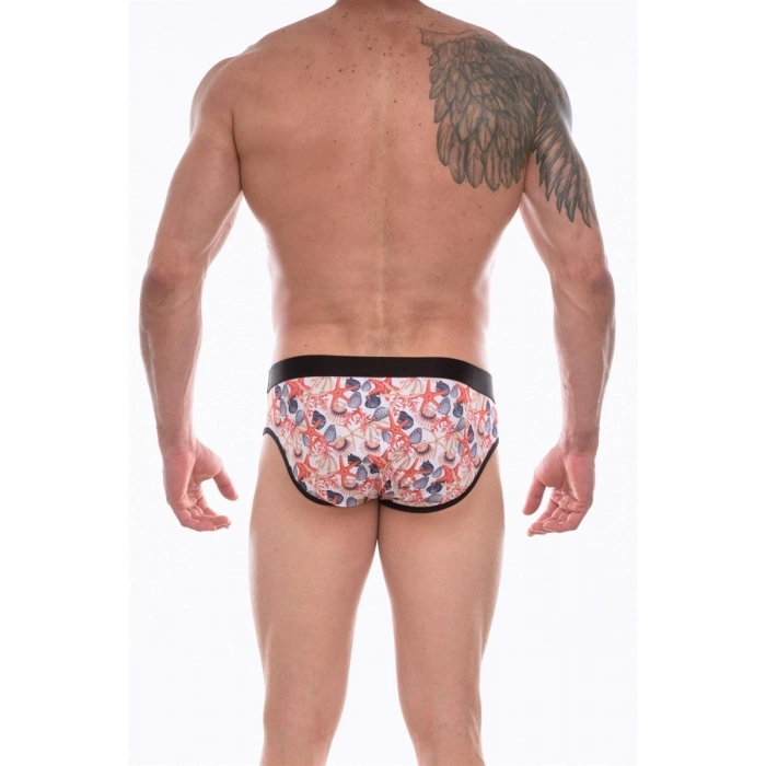 Hubrendy Beru  Erkek  Desenli Slip