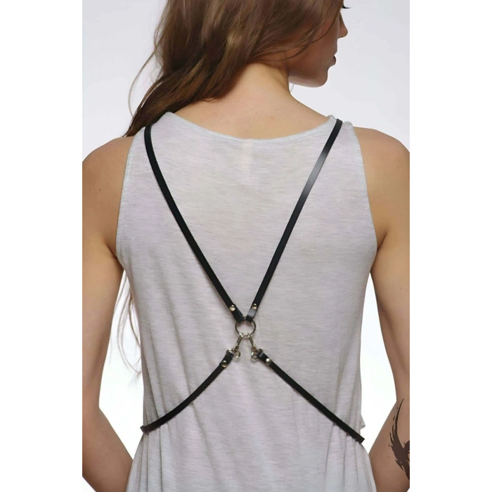 Hubrendy Beru Günlük Şık Deri Harness - Brf202