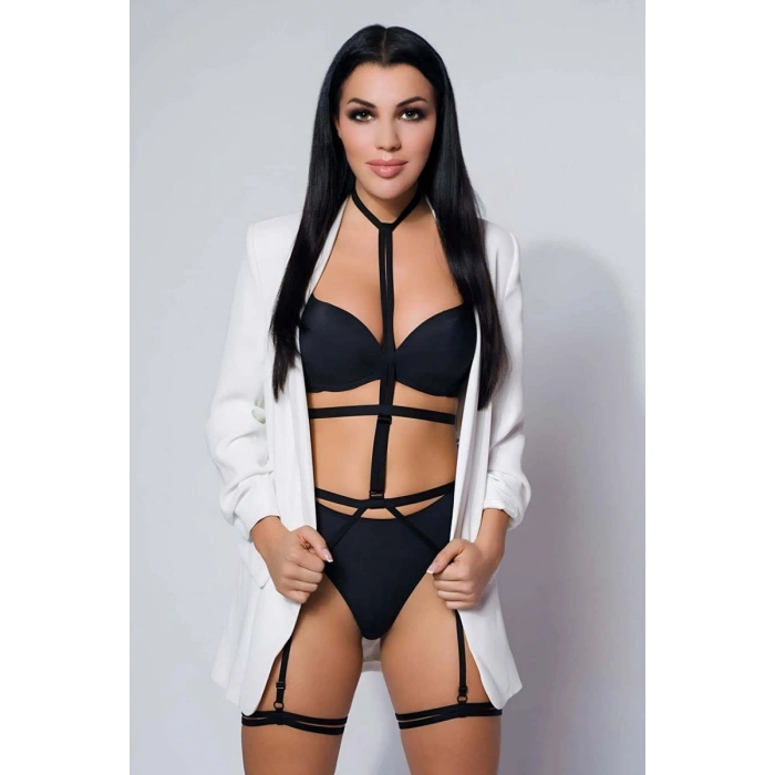 Hubrendy Beru Komple Vücut Seksi Harness - Brf39