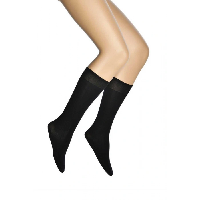 Hubrendy Beru Masaj Kadın Çorap Siyah 500