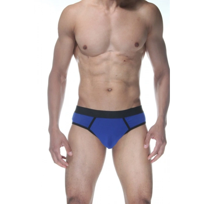Hubrendy Beru Mavi Jockstrap Fantezi İç Giyim