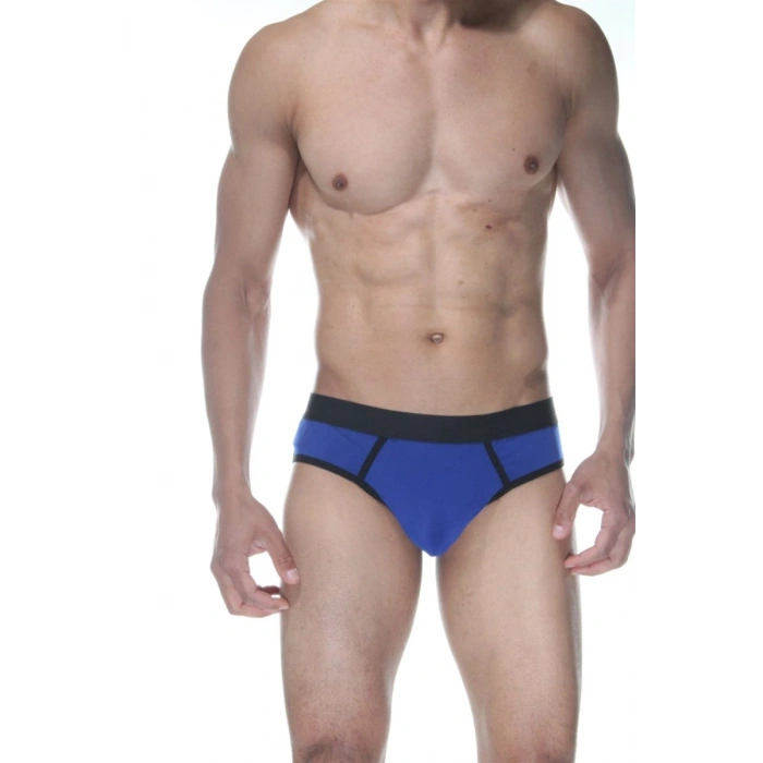 Hubrendy Beru Mavi Jockstrap Fantezi İç Giyim