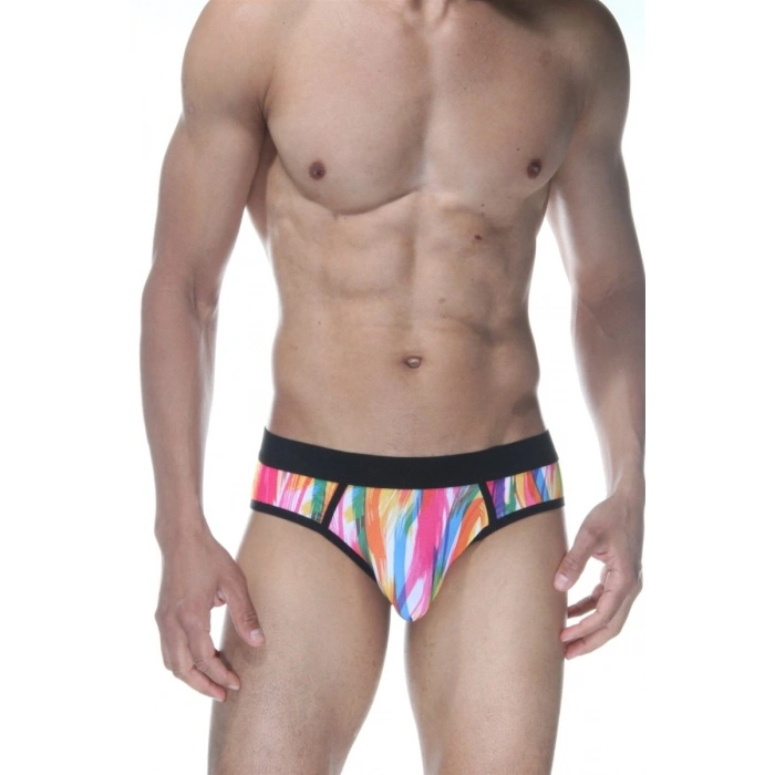 Hubrendy Beru Renkli Jockstrap Erkek  İç Giyim