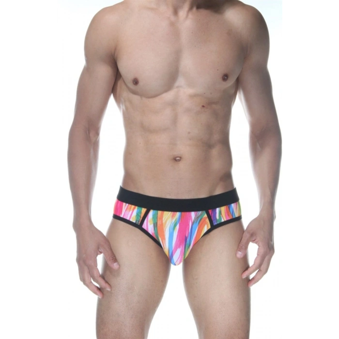 Hubrendy Beru Renkli Jockstrap Erkek  İç Giyim