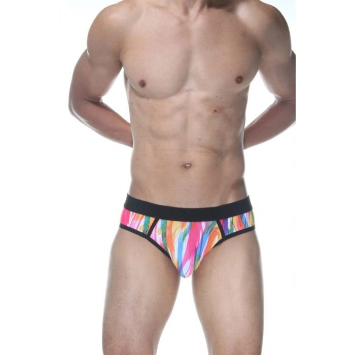 Hubrendy Beru Renkli Jockstrap Erkek  İç Giyim