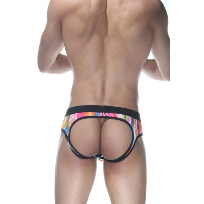 Hubrendy Beru Renkli Jockstrap Erkek  İç Giyim