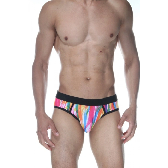 Hubrendy Beru Renkli Jockstrap Erkek  İç Giyim