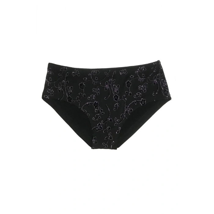 Hubrendy Beru Şahinler Kadın Simli Nakışlı Bikini B269