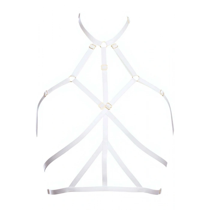 Hubrendy Beru Seksi İç Çamaşırı Lastik Harness - Brf148