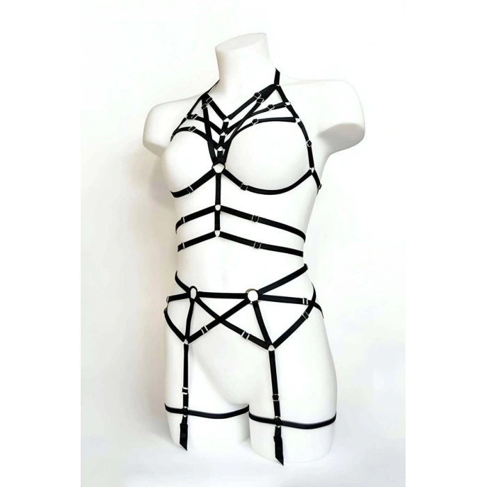 Hubrendy Beru Seksi Jartiyer Harness Takım - Brf347