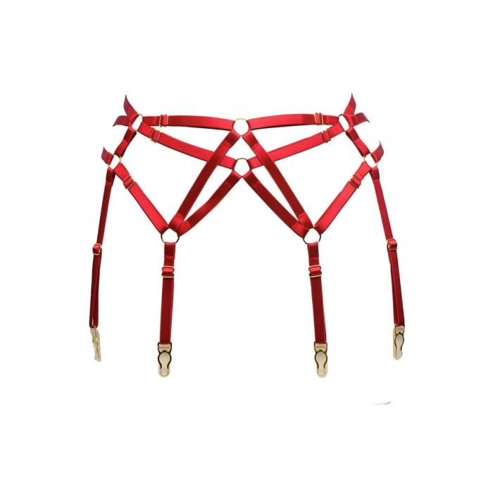 Hubrendy Beru Seksi Lastik Harness Jartiyer - Brf146