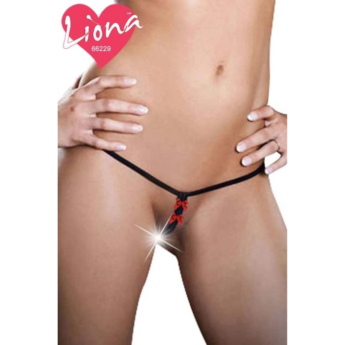Hubrendy Beru  Seksi Siyah G-string