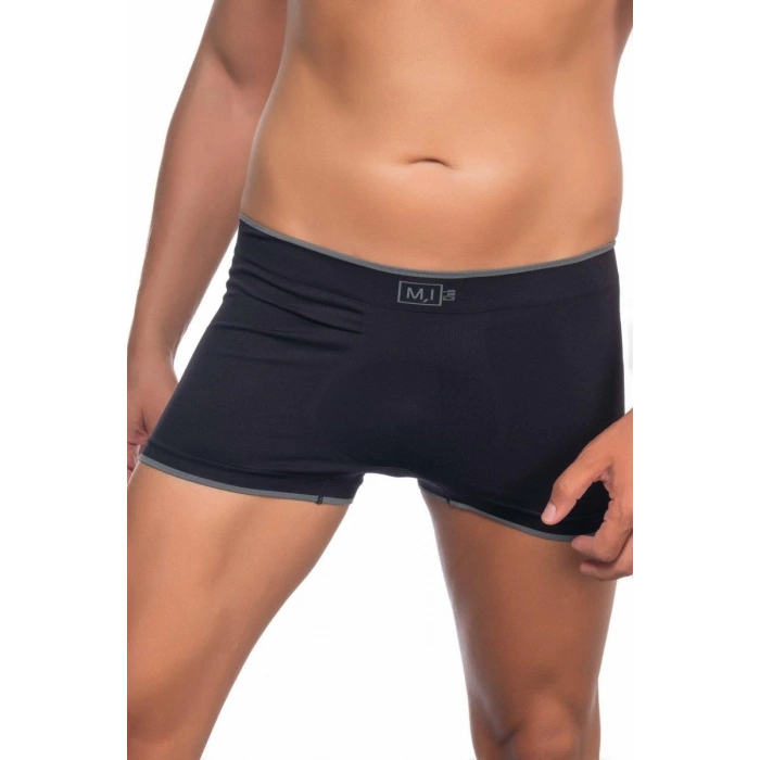 Hubrendy Beru Siyah  2103 Soft Erkek Boxer