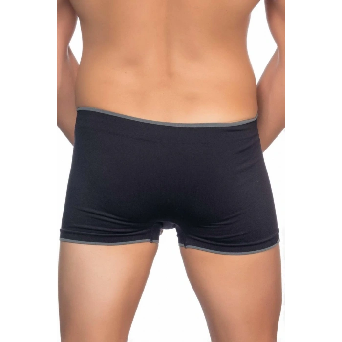 Hubrendy Beru Siyah  2103 Soft Erkek Boxer