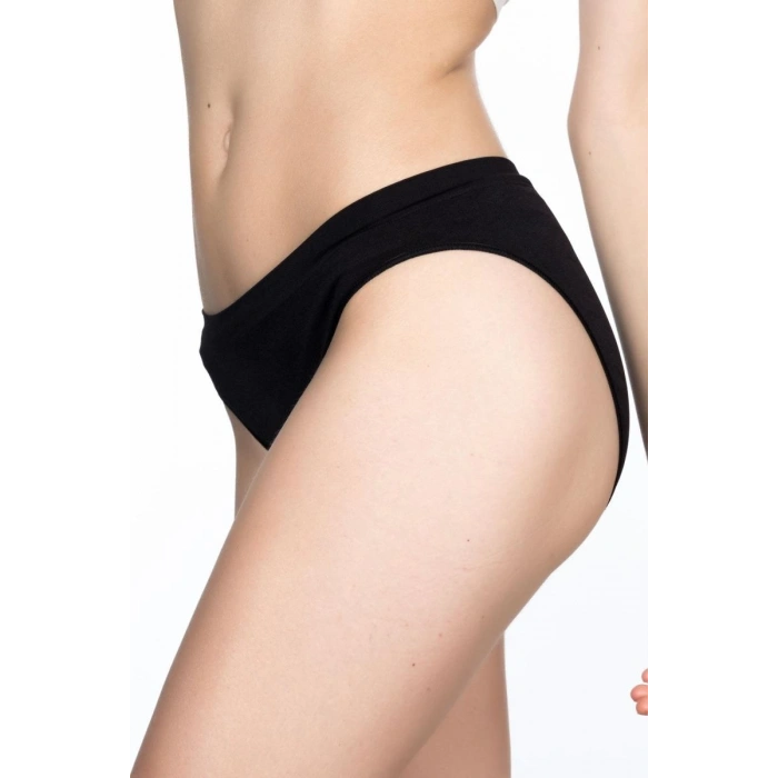 Hubrendy Beru Siyah  3001 Soft Slip Külot
