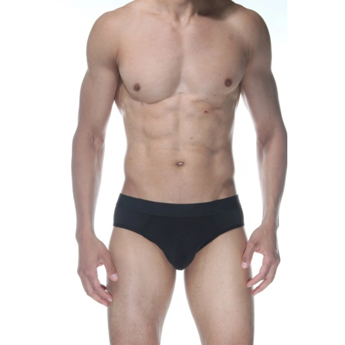 Hubrendy Beru Siyah Jockstrap Erkek  İç Giyim
