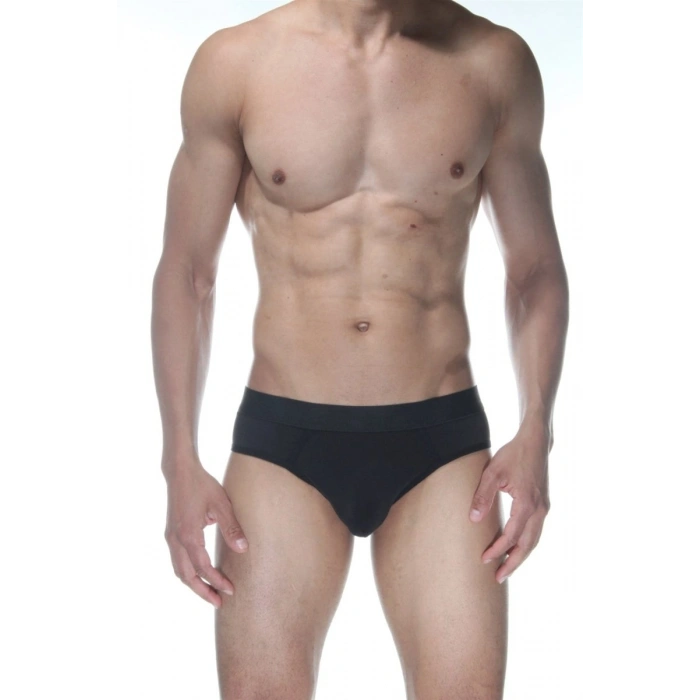 Hubrendy Beru Siyah Jockstrap Erkek  İç Giyim