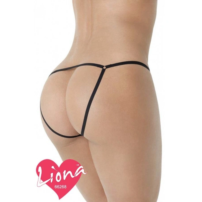 Hubrendy Beru  Taşlı Büyük Beden G-string