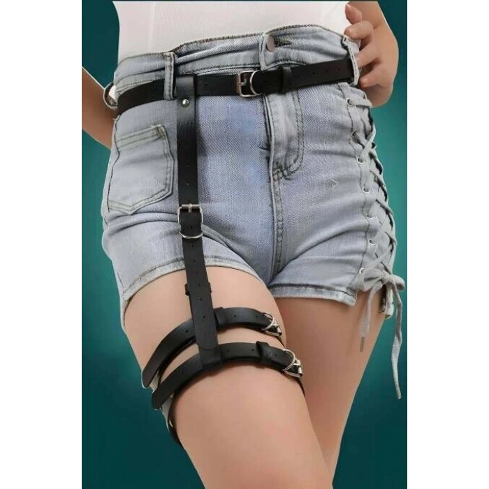 Hubrendy Beru Tek Bacak Jartiyer Harness - Brf957