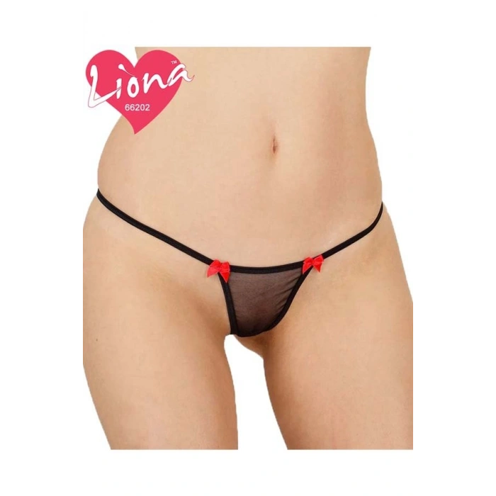 Hubrendy Beru  Tül Büyük Beden G-string