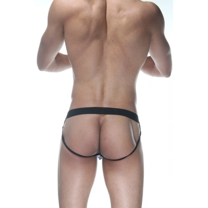 Hubrendy Beru Zebra Jockstrap Fantezi İç Giyim