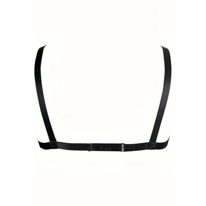 Hubrendy Beru Zincirli Lastik Göğüs Harness - Brf818