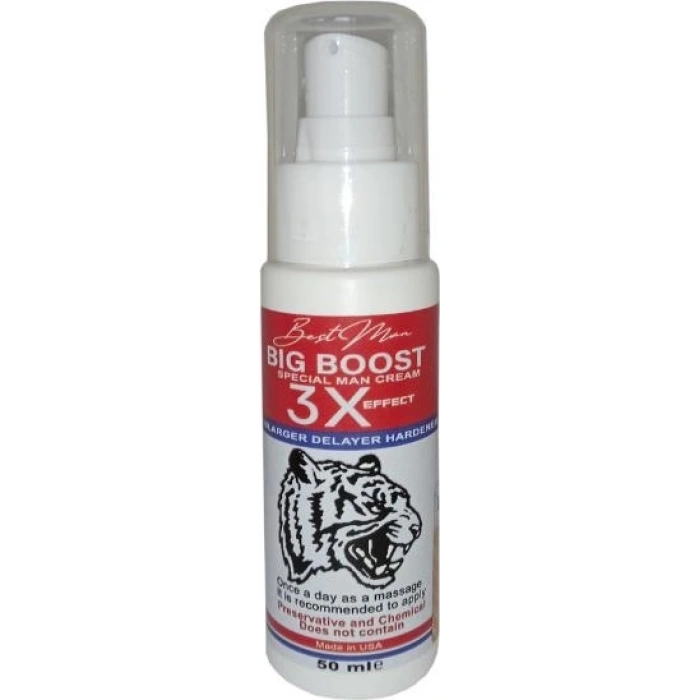 Hubrendy Bez Best Man Big Boost Special Man Cream 3x Effect