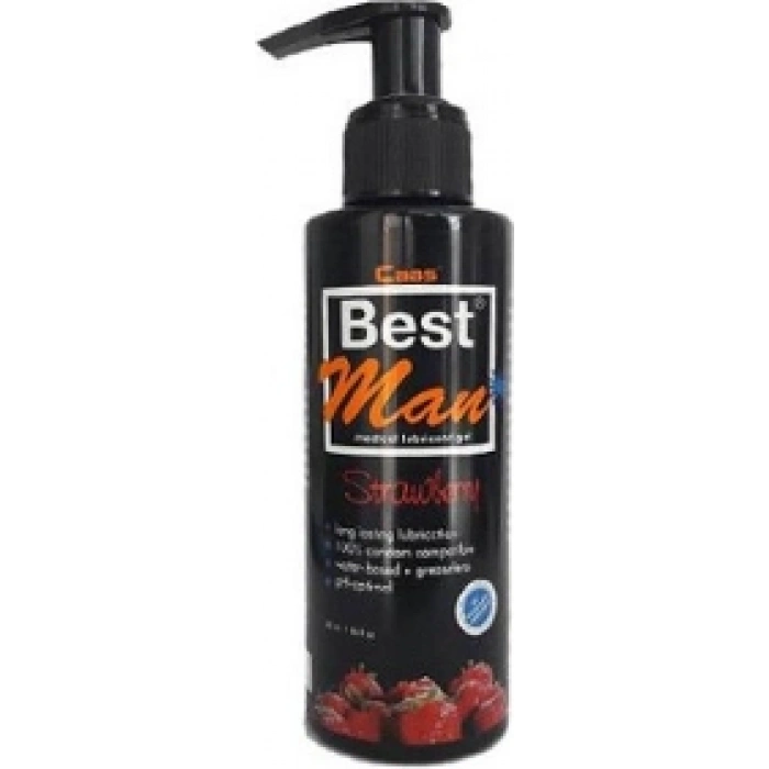 Hubrendy Bez Best Man Cabs Best Man Su Bazlı Çilek Aromalı  Jel 150 ml