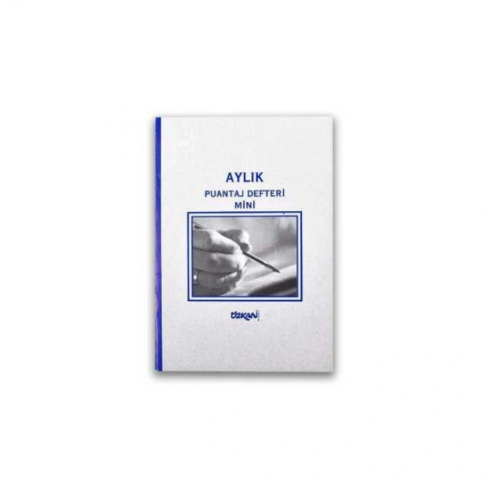 Hubrendy Bez 0335 Puantaj Defteri Mini 1 Adet
