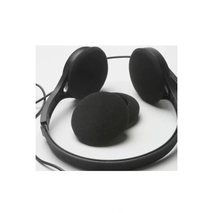 Hubrendy Bez 1 Çift (2 Adet) Kulaklık Süngeri 5 Cm Mp3 Mp4 Yedek Sünger